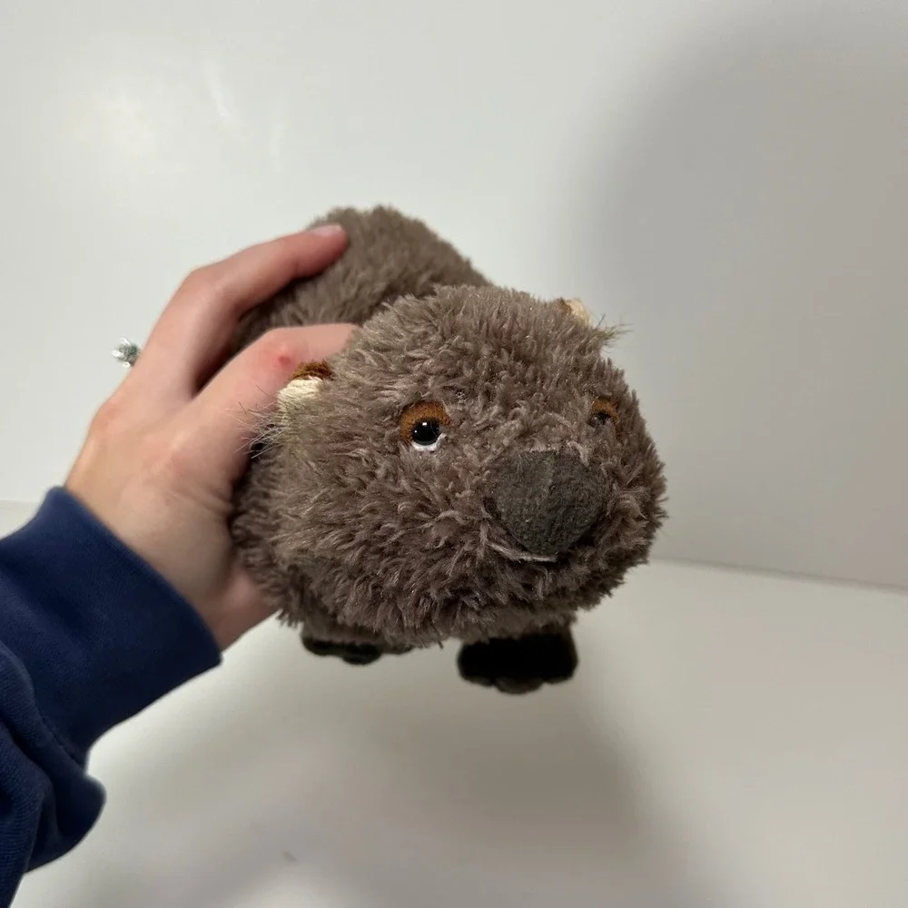 Ganz Webkinz Wombat Plush Stuffed Animal Brown Collectible HM429 No Code